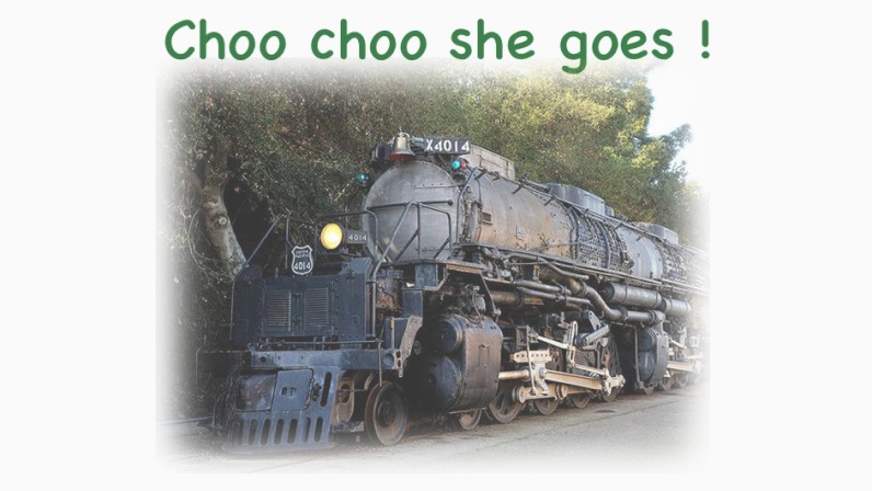 3D Printed Model Train