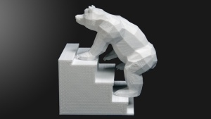 3D Printed Bear Animation