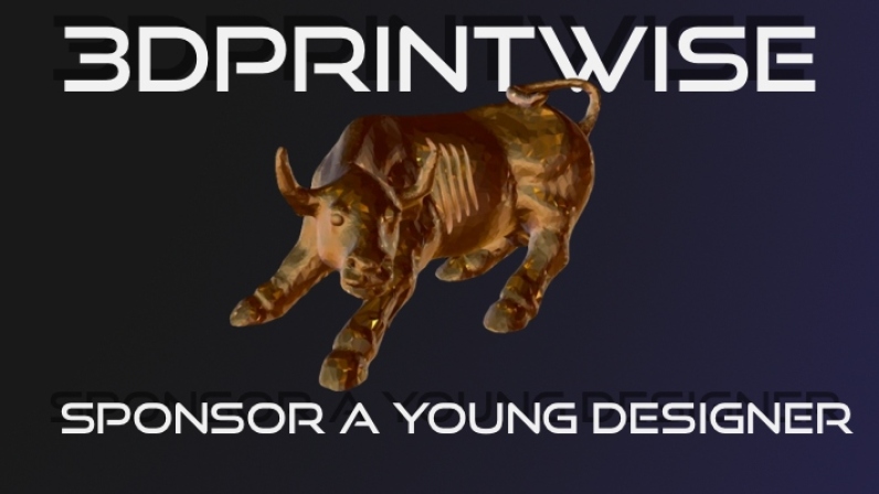 3D Printed Bull