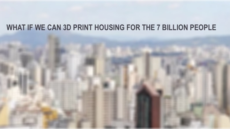 3D Printed House
