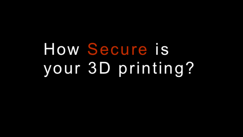 3D Printing Security