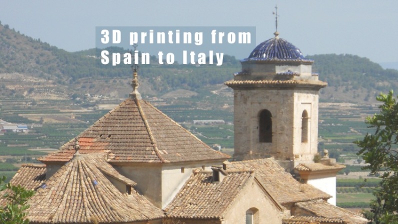 3D Printing Art From Spain To Italy